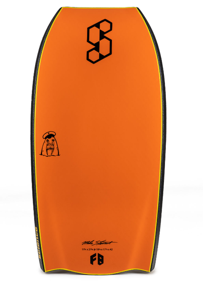 Science Sub Zero PE Bat Tail Bodyboard - Black