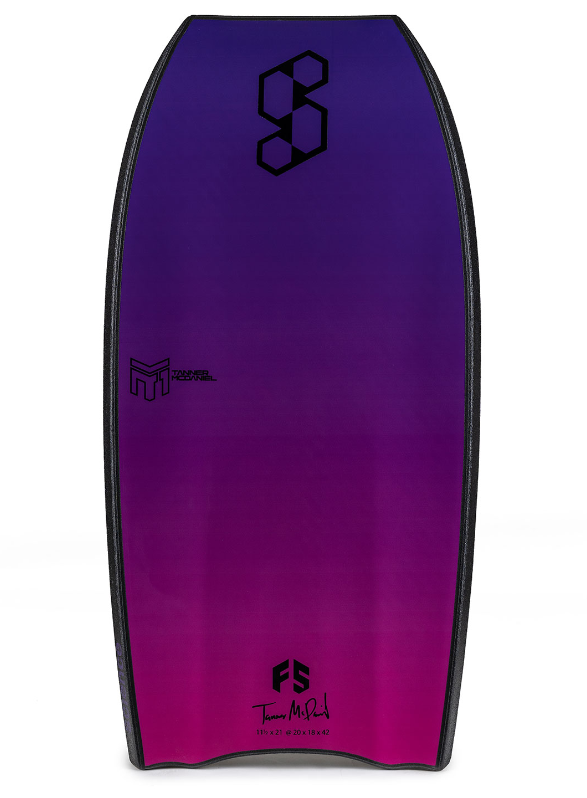 Science Tanner Flare Tri QV Bodyboard - Black