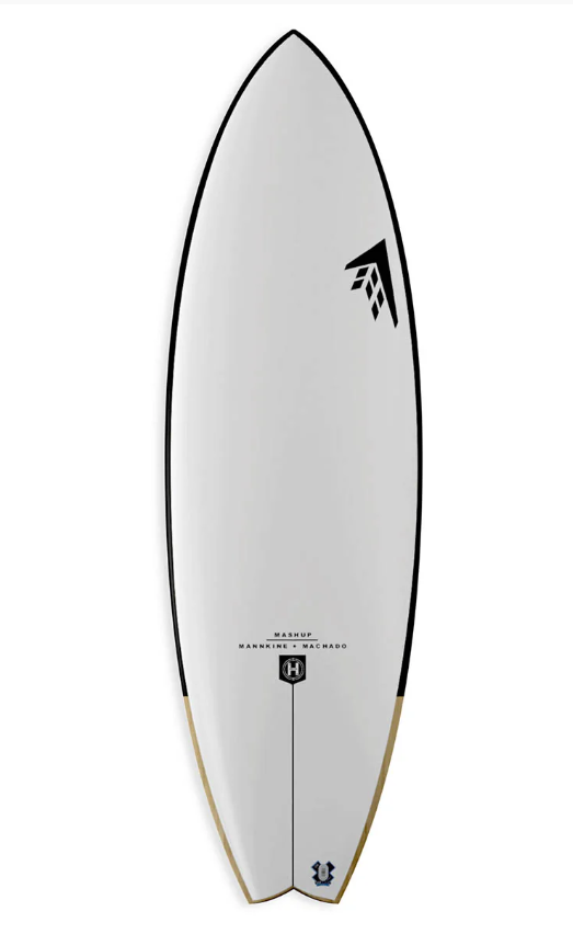 Firewire Seaside Helium Mashup Futures Surfboard - White