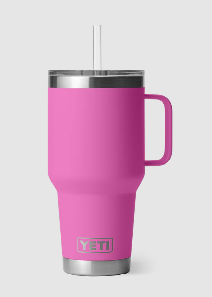 Yeti Rambler 35oz Straw Mug - Wildflower Fuchsia