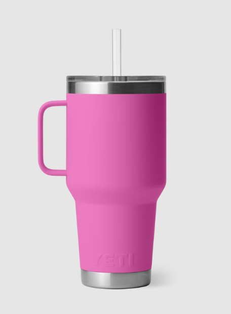 Yeti Rambler 35oz Straw Mug - Wildflower Fuchsia