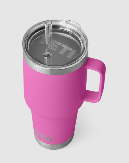 Yeti Rambler 35oz Straw Mug - Wildflower Fuchsia