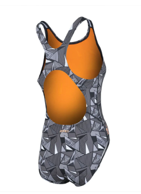 ZONE3 OWS Renew Classic Women's Costume - Black/Grey