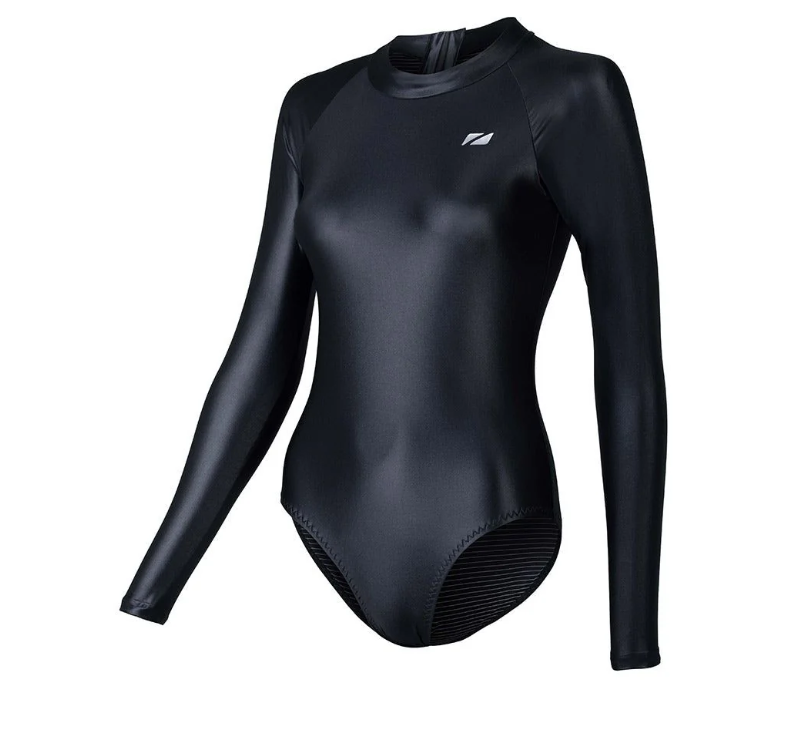 Zone 3 OWS Ti+ Womens Long Sleeve Thermal High Neck Costume - Black