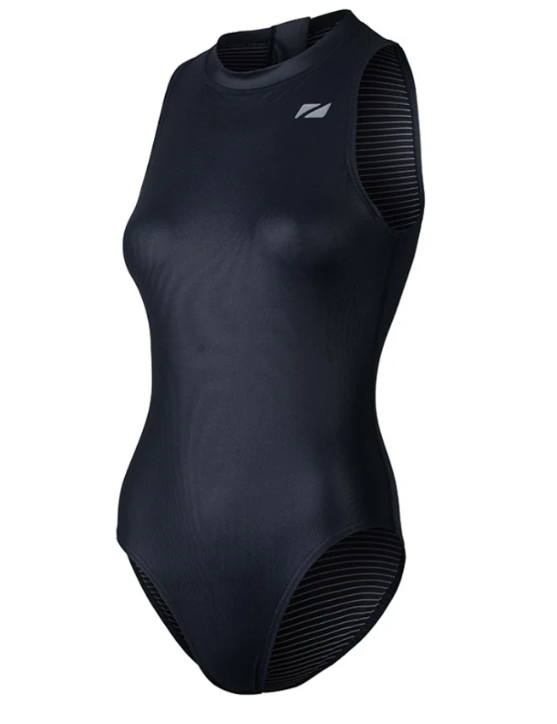 Zone 3 OWS Ti+ Womens  Thermal High Neck Costume - Black