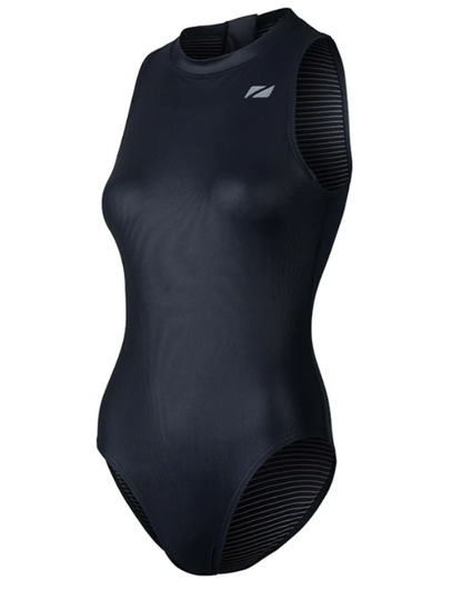 Zone 3 OWS Ti+ Womens  Thermal High Neck Costume - Black