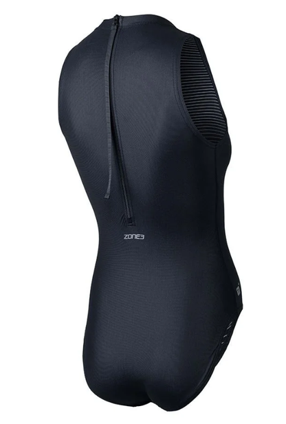 ZONE3 OWS Ti+ Women's Thermal High Neck Costume - Black