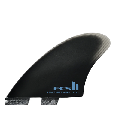FCS II Performer PG Quad Split Keel Fin Set - L/XL