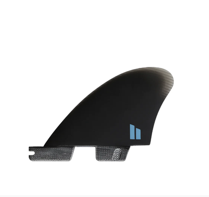 FCS II Performer Quad PG Fins in Black - L/XL