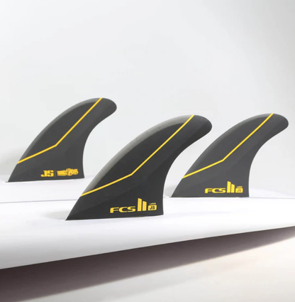 FCS II JS PC Carbon Tri Fin Set - Large
