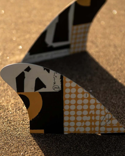 FCS II X Deus Ex Machina Modern Keel PG Twin Fins - XL