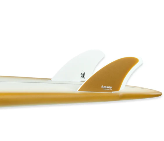 Futures Fins Christenson Fiberglass Keel - Brown/White