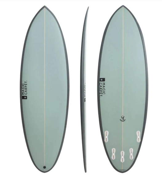 Magic Carpet Hornet Surfboard - Grey