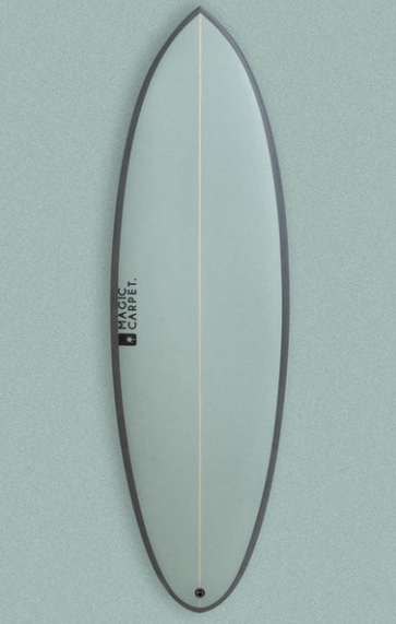 Magic Carpet Hornet Surfboard - Grey