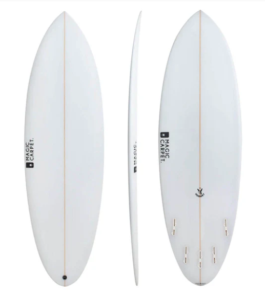 Magic Carpet Hornet Surfboard - Clear