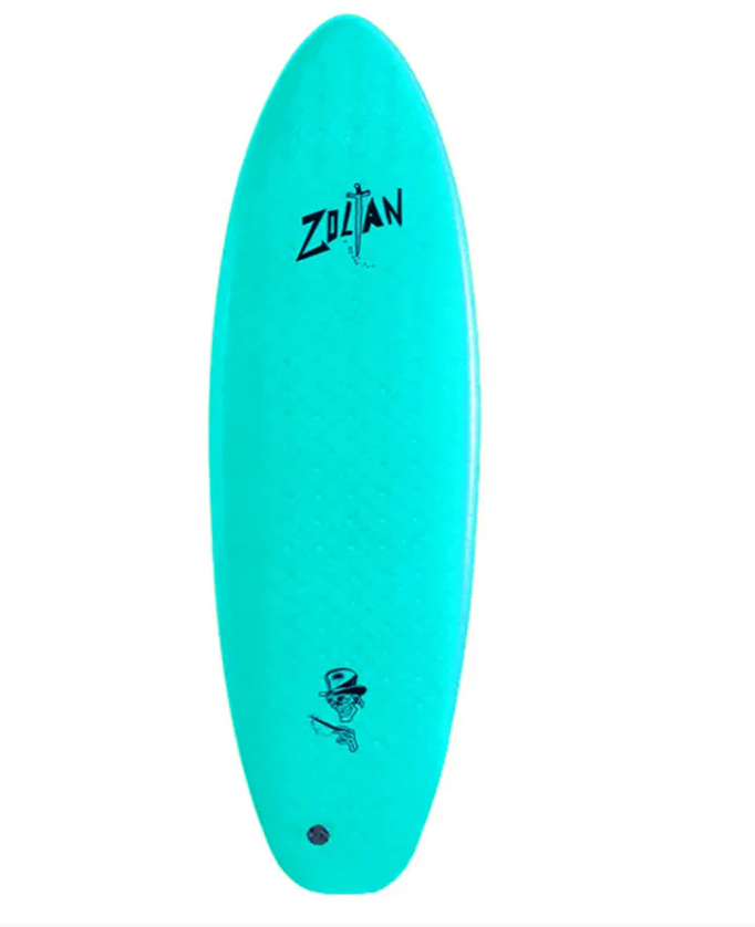 Drag Dart Zoltan Thruster 6ft Softboard - Turquoise/Black