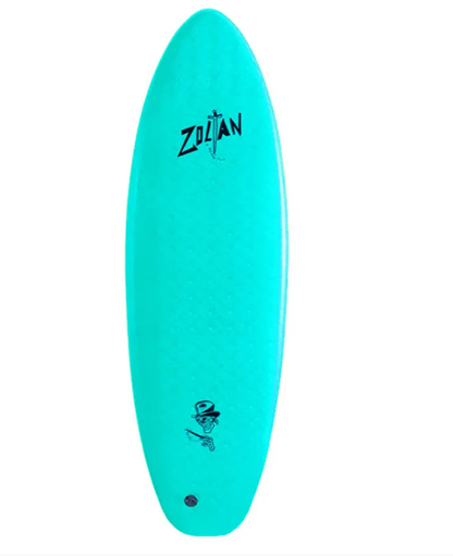Drag Dart Zoltan Thruster 6ft Softboard - Turquoise/Black