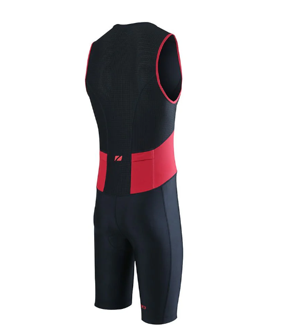 ZONE3 Activate Men's Trisuit - Black/Red