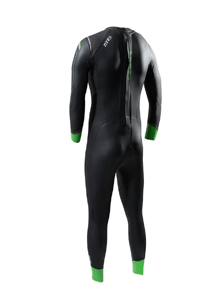 ZONE3 Azure 2.0 Men's Swim Wetsuit 2024 - Black/Green