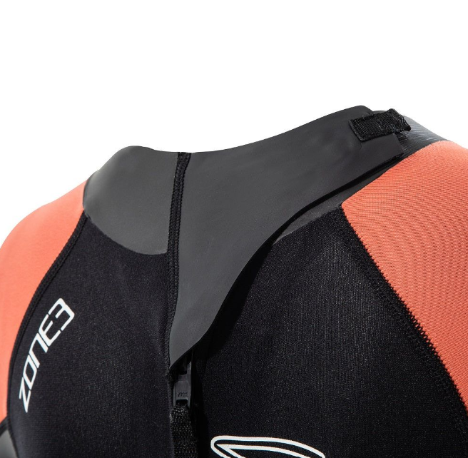 ZONE3 Venture Women's Swim Wetsuit 2024 - Black/Orange