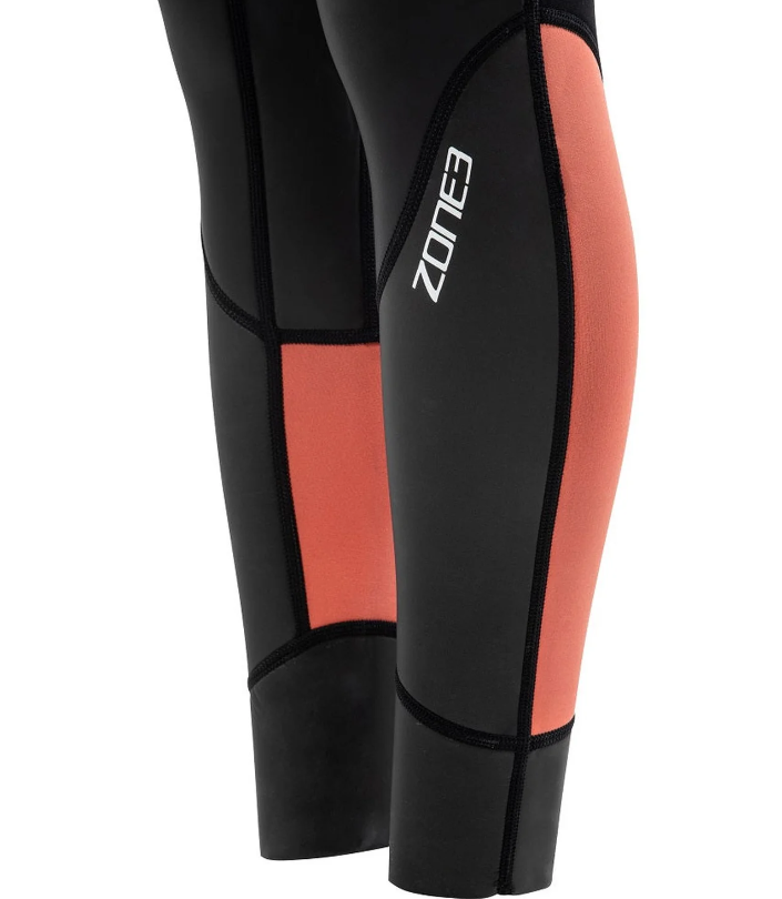 ZONE3 Venture Women's Swim Wetsuit 2024 - Black/Orange