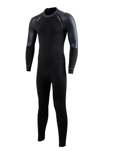 Zone 3 Yulex¬Æ Switch Mens Swim Wetsuit - Black/Orange