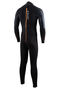 ZONE3 Yulex·¨® Switch Men's Swim Wetsuit 2024 - Black/Orange