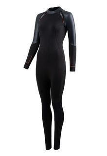 Zone 3Yulex¬Æ Switch Womens Swim Wetsuit - Black/Orange