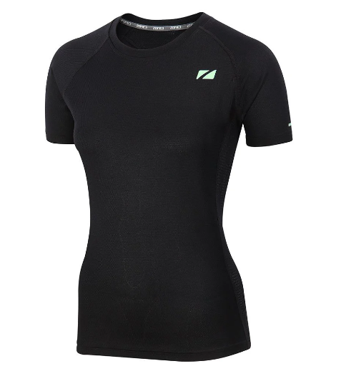 Zone 3 Activ Lite Womens T-Shirt - Black/Green