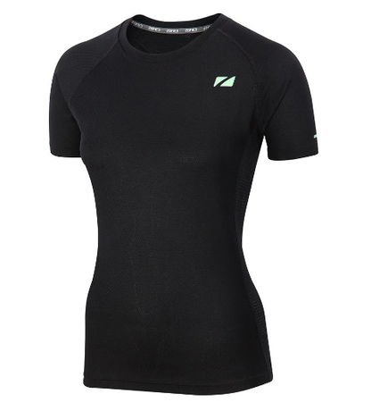 Zone 3 Activ Lite Womens T-Shirt - Black/Green