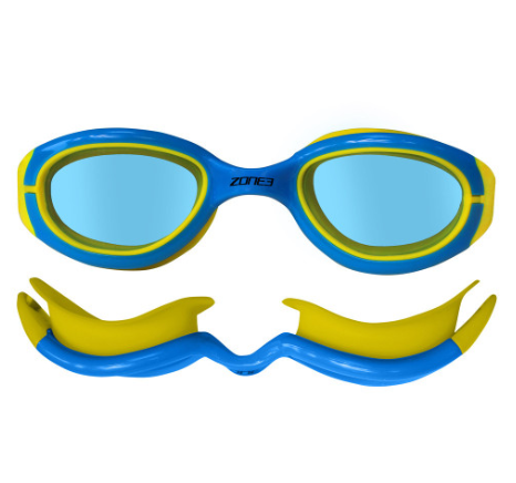 Zone 3 Aquahero Kids Swim Goggles - Blue/Yellow