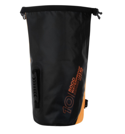 Zone 3 10L Waterproof Dry Bag - Orange/Black