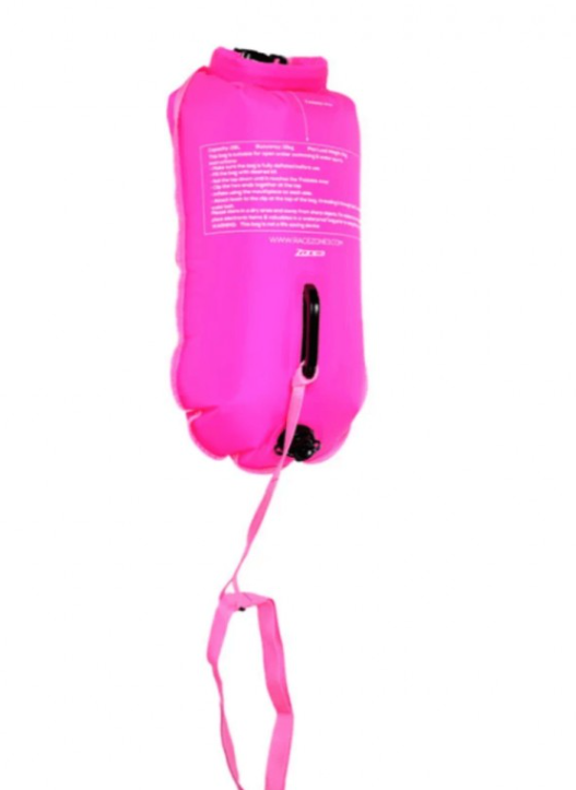 ZONE3 Swim Safety 28L Buoy/Dry Bag - Pink