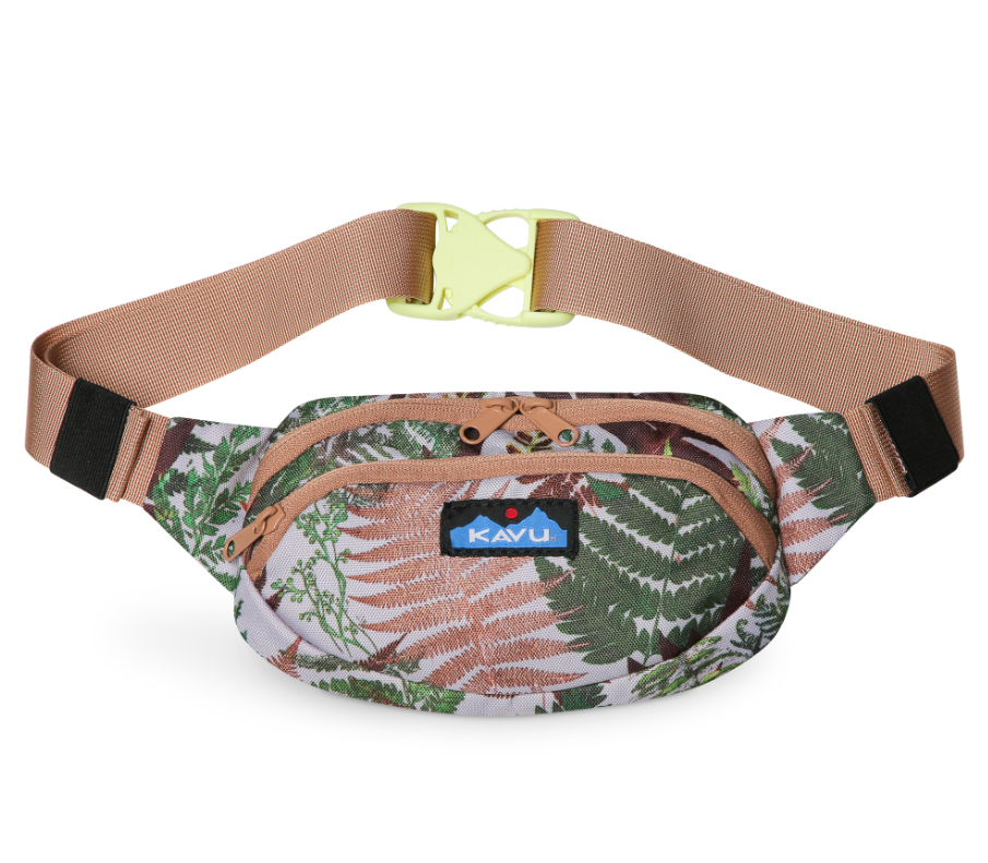 Kavu Spectator Unisex Waist Pack - Ferns