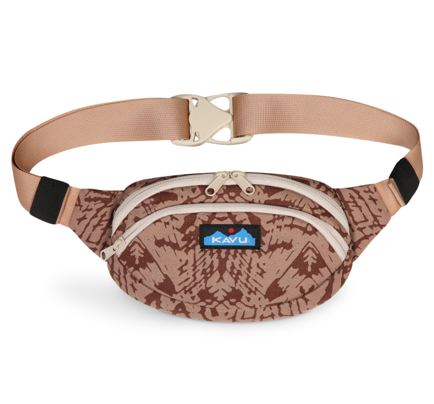 Kavu Canvas Spectator Unisex Waist Pack - Mod Moth