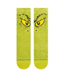 Stance The Grinch X Stance DA DA DA Grinch Crew Socks - Green