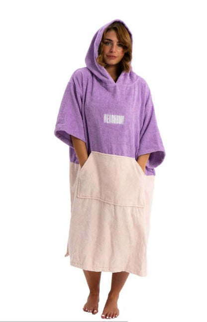 Beachbum Womens Towel Changing Robe - Malibu Sky