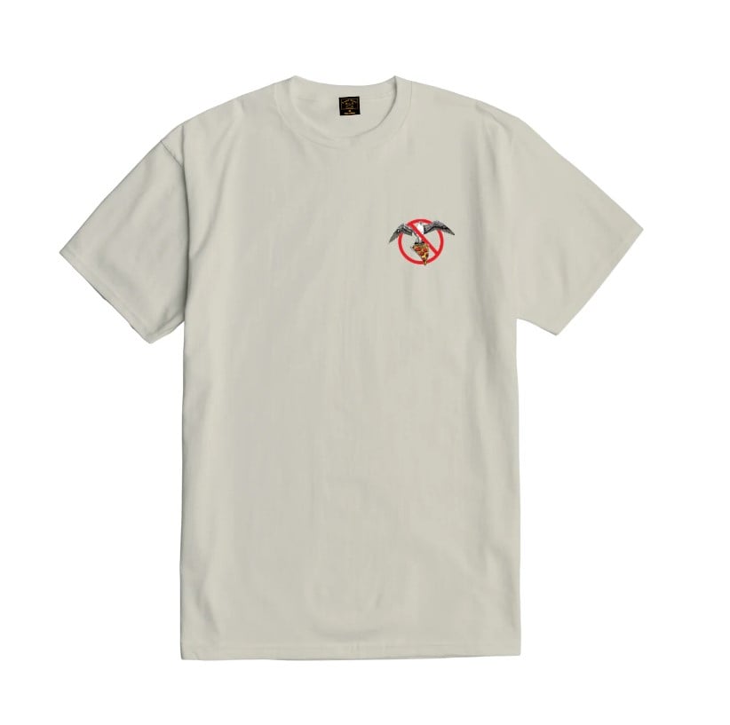 Dark Seas Don't Feed Mens Stock T-Shirt - Cream