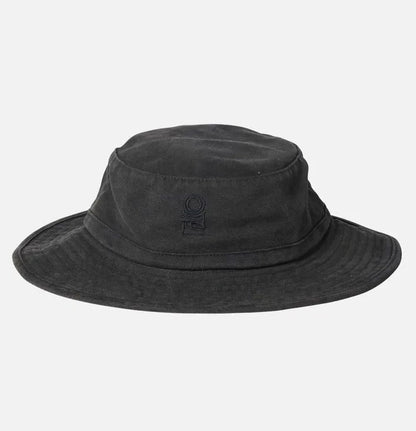 Rip Curl Search Canvas Mens Wide Brim Hat - Black