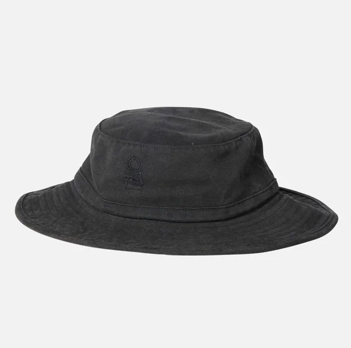 Rip Curl Search Canvas Men's Wide Brim Hat - Black