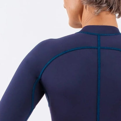 Kassia Surf Aquarelle 1.5mm Long Arm Front Zip Shorty Wetsuit 2025 - Ocean