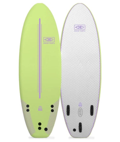 Ocean & Earth 5ft 2 Bug 3 Fin Softboard - Green