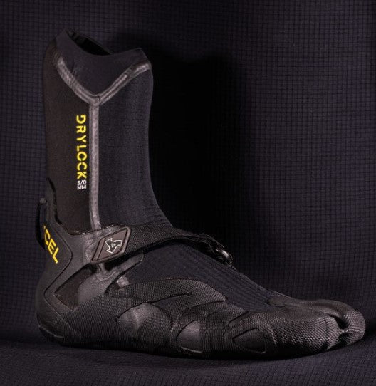 Xcel Drylock with Inferno Split Toe 5mm Wetsuit Boots - Black