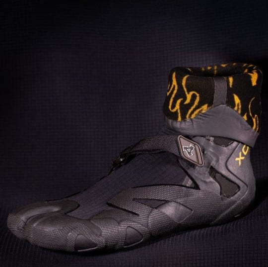 Xcel Drylock with Inferno Split Toe 5mm Wetsuit Boots - Black