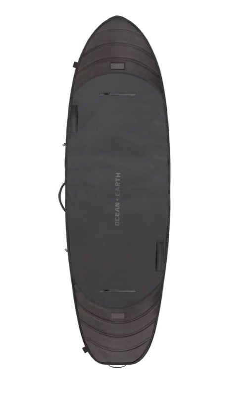 Ocean & Earth Apex Fish 3 Board Wheel Travel Bag - Black |