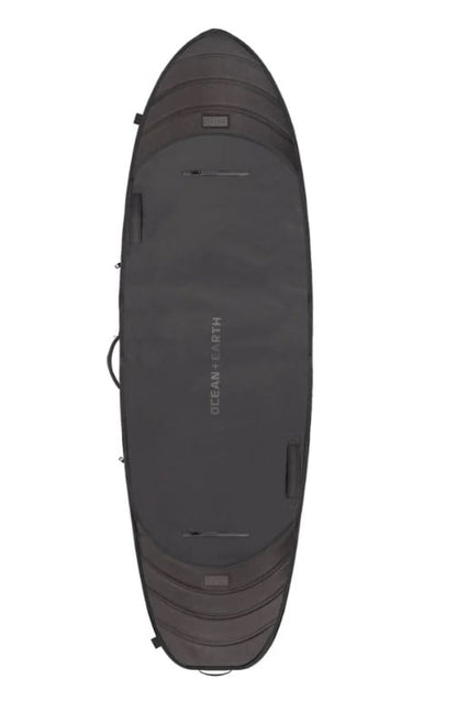 Ocean & Earth Apex Fish 3 Board Wheel Travel Bag - Black |