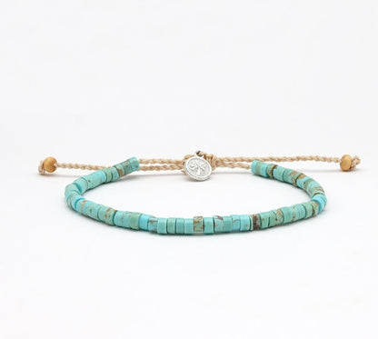 Pineapple Island Anklet - Blue