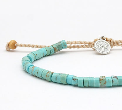 Pineapple Island Anklet - Blue