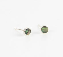 Pineapple Island Silver-Plated Stud Earrings - Silver/Green