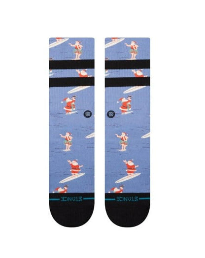 Stance Surfing Santa Unisex Crew Socks - Blue